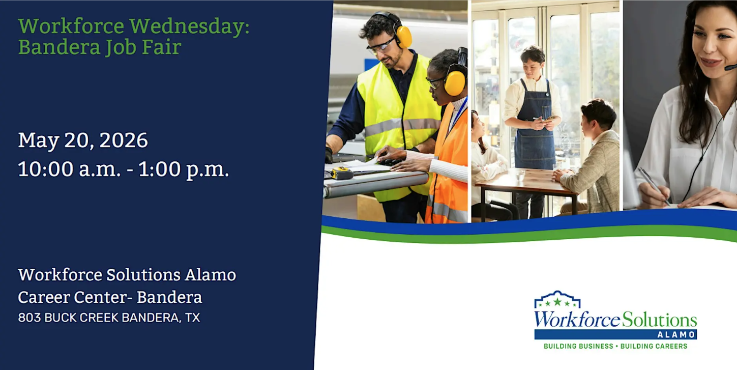 Workforce Solutions Alamo Bandera Career Center Job Fair