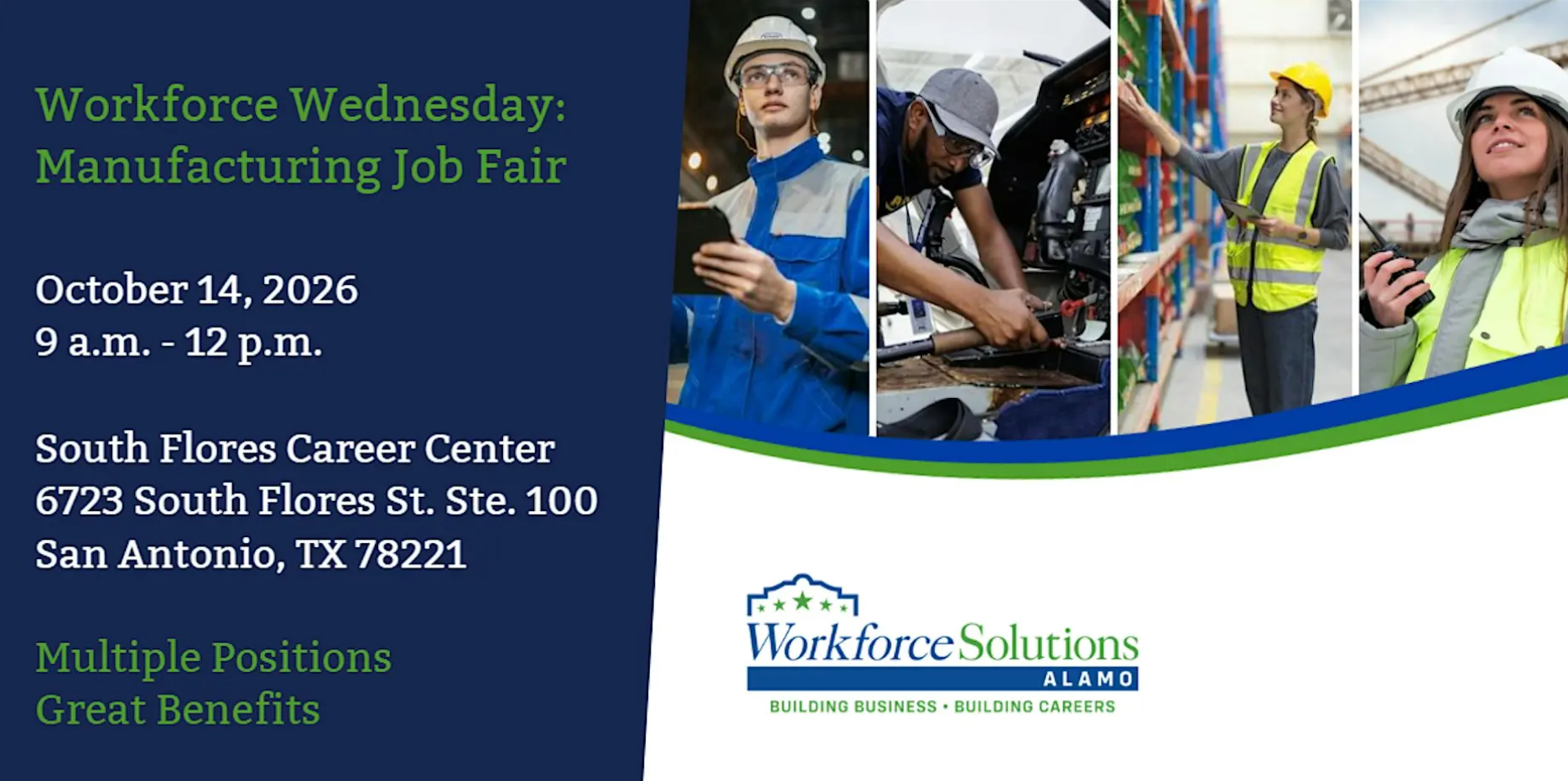 South Flores Manufacturing Job Fair 