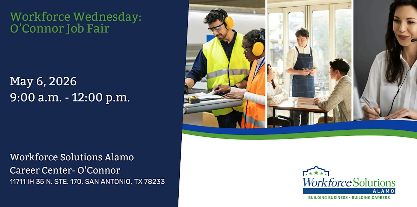Workforce Solutions Alamo O'Connor Career Center Job Fair