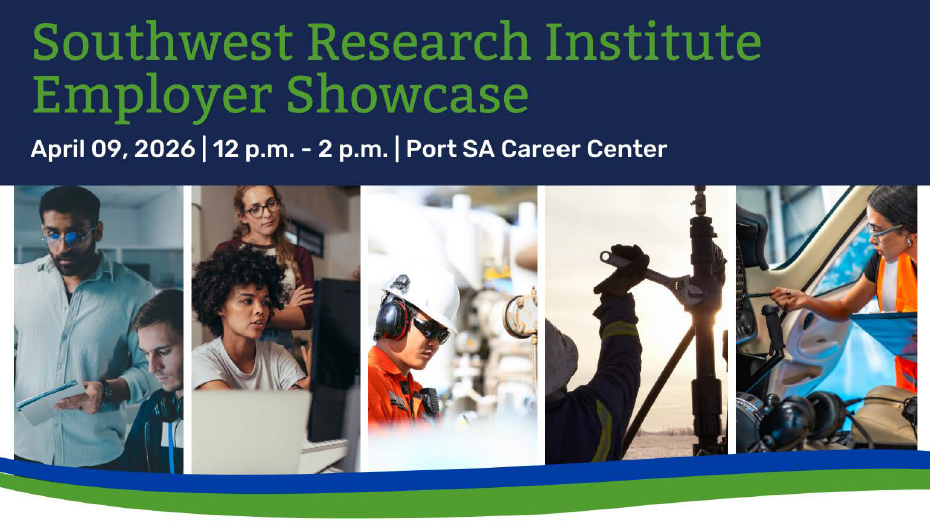Southwest Research Institute Employer Showcase & Job Fair