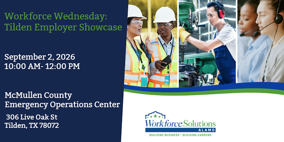 Workforce Wednesday Tilden Employer Showcase
