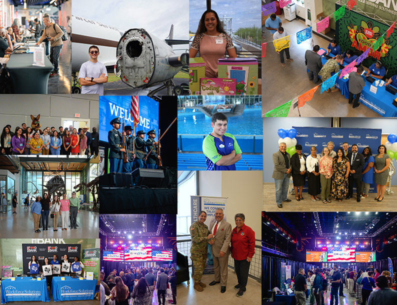 Group of people smiling and celebrating at the Impact Rewards event.